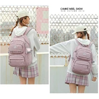 Backpack School Bag Girl Back Pack For Children Kid Child Teenager Female Class Schoolbag Primary Women Bagpack Teen Bookbag Kit 6
