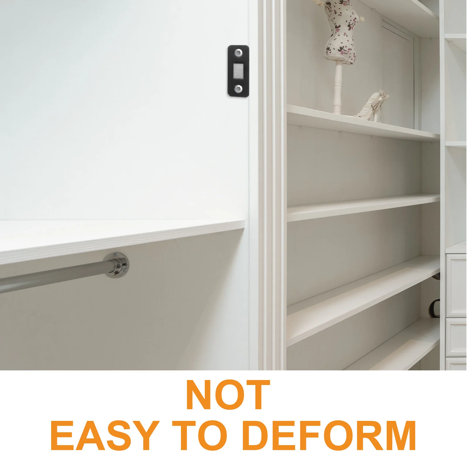 

12Pcs Magnetic Cabinet Latches Reliable Door Hardware for Furniture Secure Open Close Mechanism Space Saving Solution