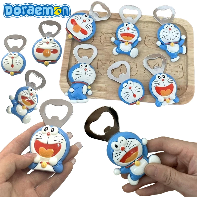 

Doraemon Beer Bottle Opener Kawaii Cartoon Soda Bottle Openers Cute Home Accessories Creative Bottle Opener Decorations Gifts