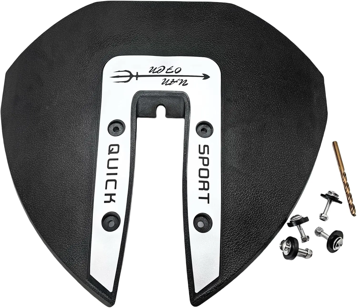 

Universal Hydrofoil Stabilizer for 40-350HP Outboard Motors & Sterndrives, Silver
