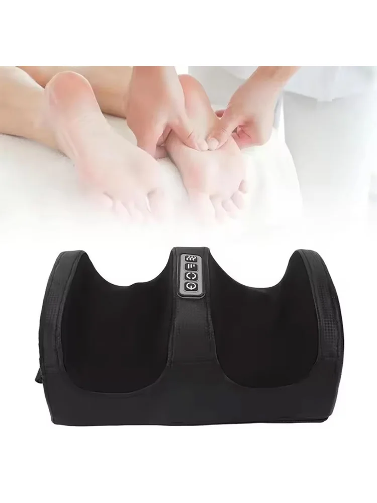 Schneller Versand Elektrischer Fußmassagegerät mit Heizfunktion, Shiatsu-Tiefenmassage für Muskeln, Tägliche Entspannung, Stressabbau für Füße, Wadenmuskulatur-Entspannung, Durchblutungsförderung