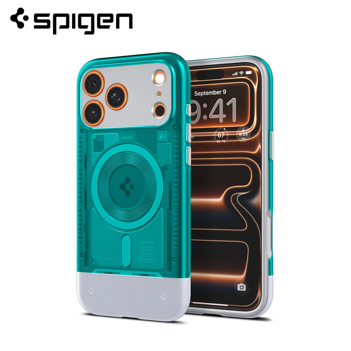 Capa Spigen Classic C1 MagFit Magsafe para iPhone 17 Pro Max / 17 Pro