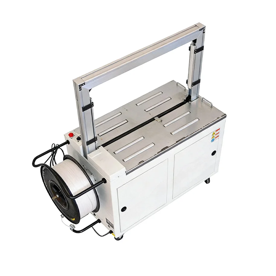 PP Strapping Machine With Adjustable Tension, Foot Pedal Control For Carton Packing Work
