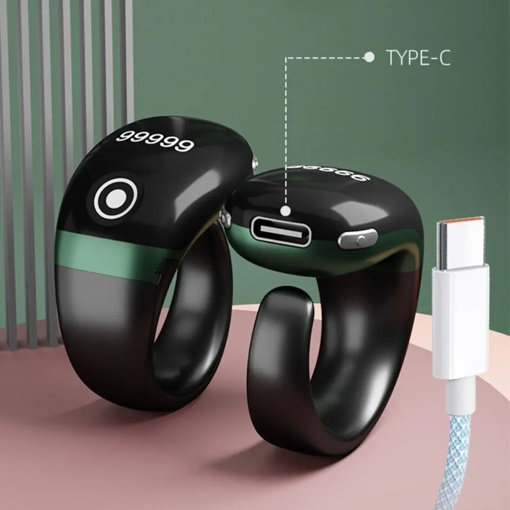 Removable Marker Digital Tally Counter Touch Control Three-speed Adjustable Point Marker Type-C Charging OLED Display