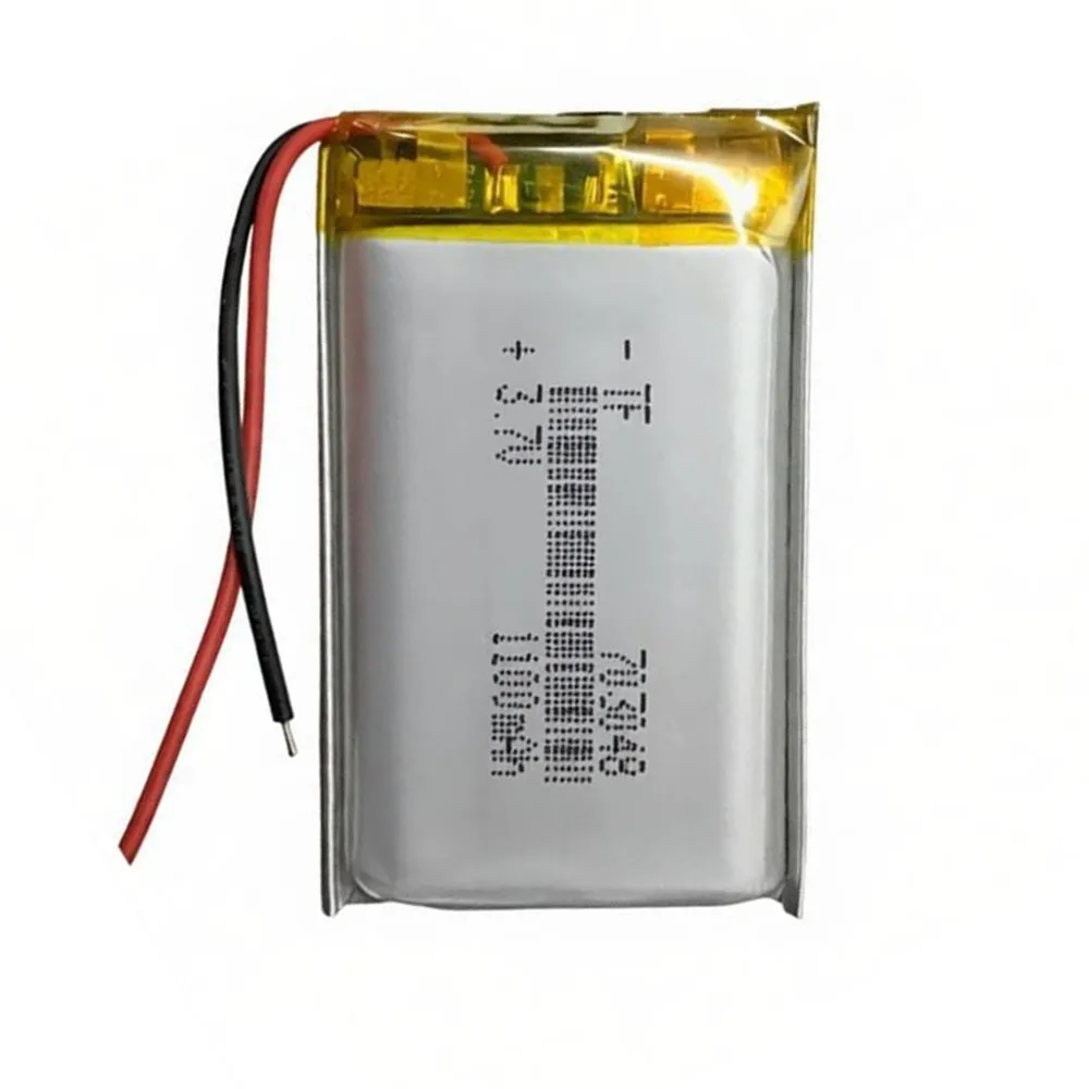 1-10PCS 703048 1100mAh 3.7V Lithium Polymer Rechargeable Battery For Massager Toys Smart Watch Bluetooth Headset GPS Navigator