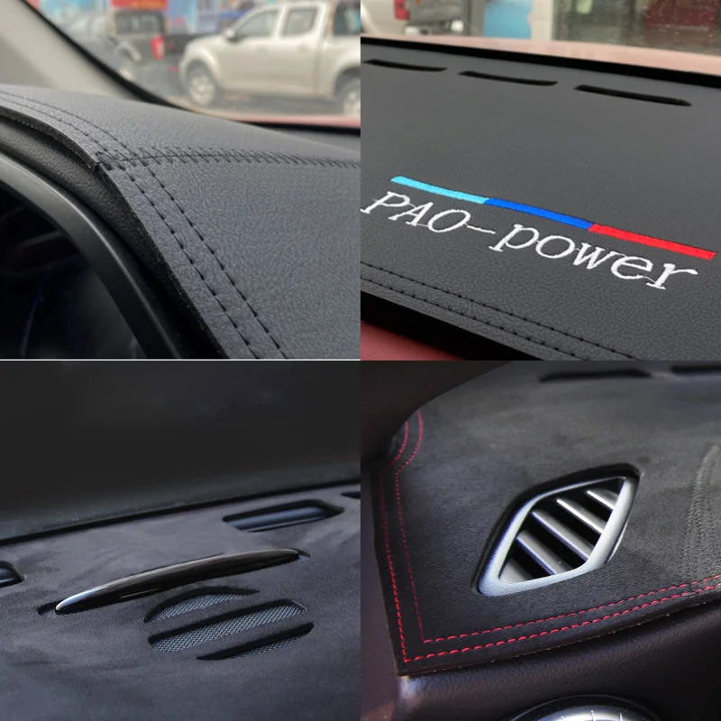 For GWM Poer Great Wall Pao Power Ute Cannon 2019 2020 2021 Car Dashboard Cover Avoid Light Pad Instrument Panel Mat Carpets