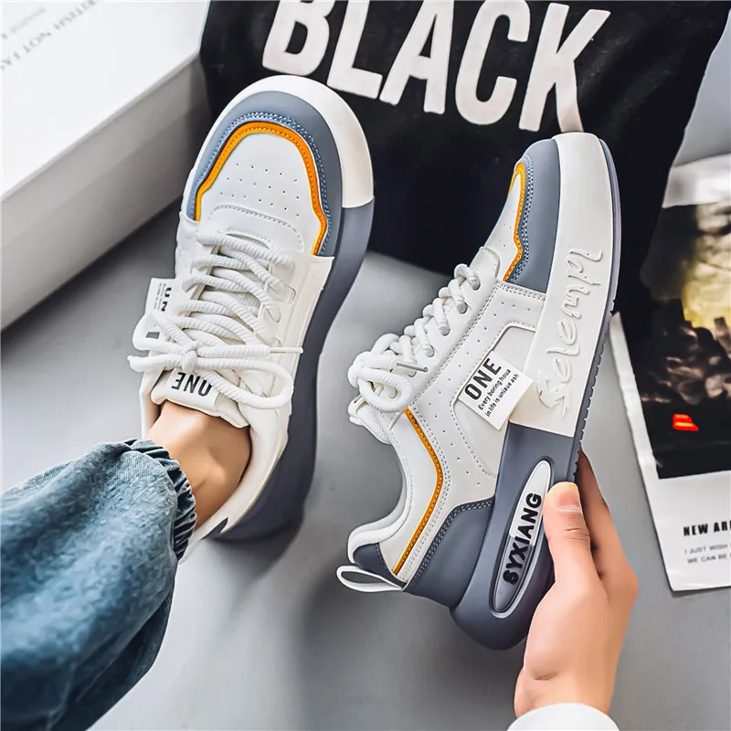 

2025 Four Seasons New Low Top Thick Bottom Comfortable Trendy Fashion Casual Fashion Niche Personality Versatile Board Shoes