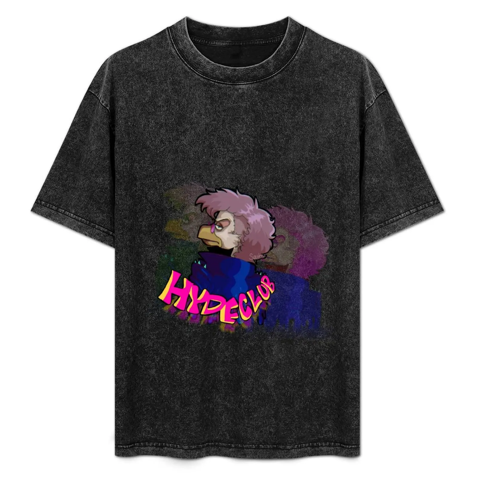

HYDE CLUB - Gyro Gearloose Mad Ducktor T-Shirt Simple Casual Short Sleeve Tee