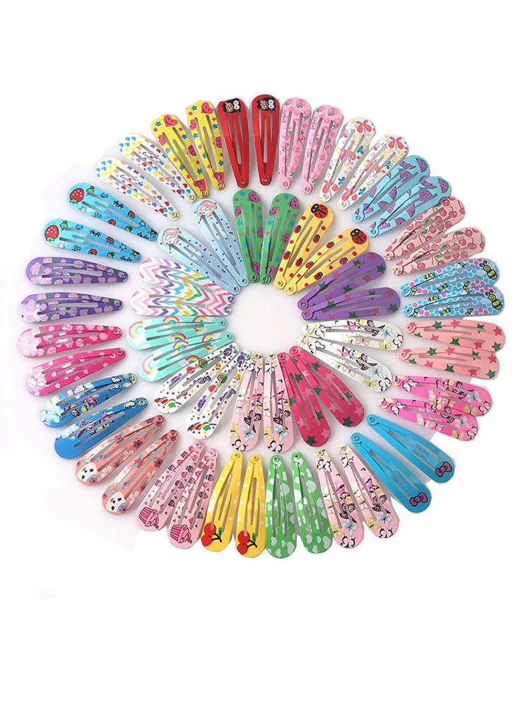 Nette Baby Haar Clips Für Mädchen Kinder Tropft Haarspangen Haarnadeln Metall Candy Farbe Koreanische Kawaii Haar Zubehör Kinder – Detail 9