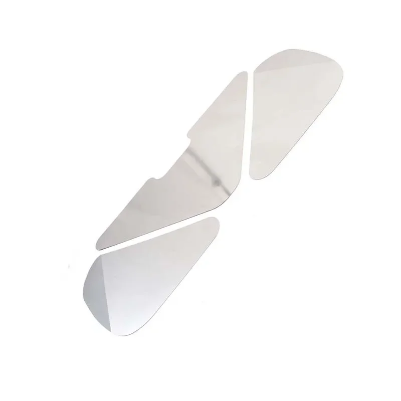 

For Chevrolet Corvette C6 2005-2013 stainless steel silver Car Trunk Lid Liner Trim sticker Car accessories