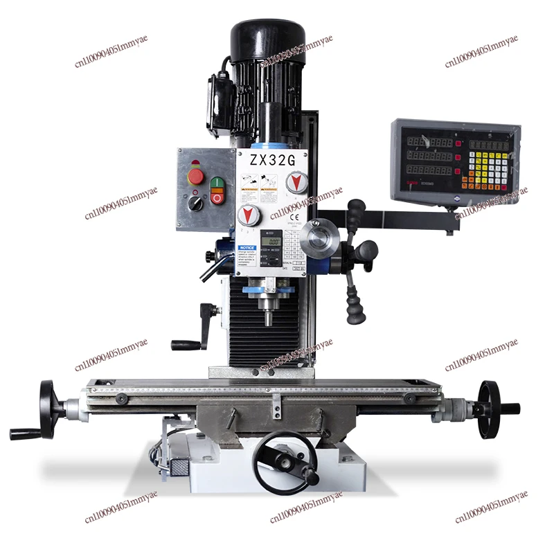 ZX32G desktop drilling and milling machine household manual milling machine metal processing pure copper motor
