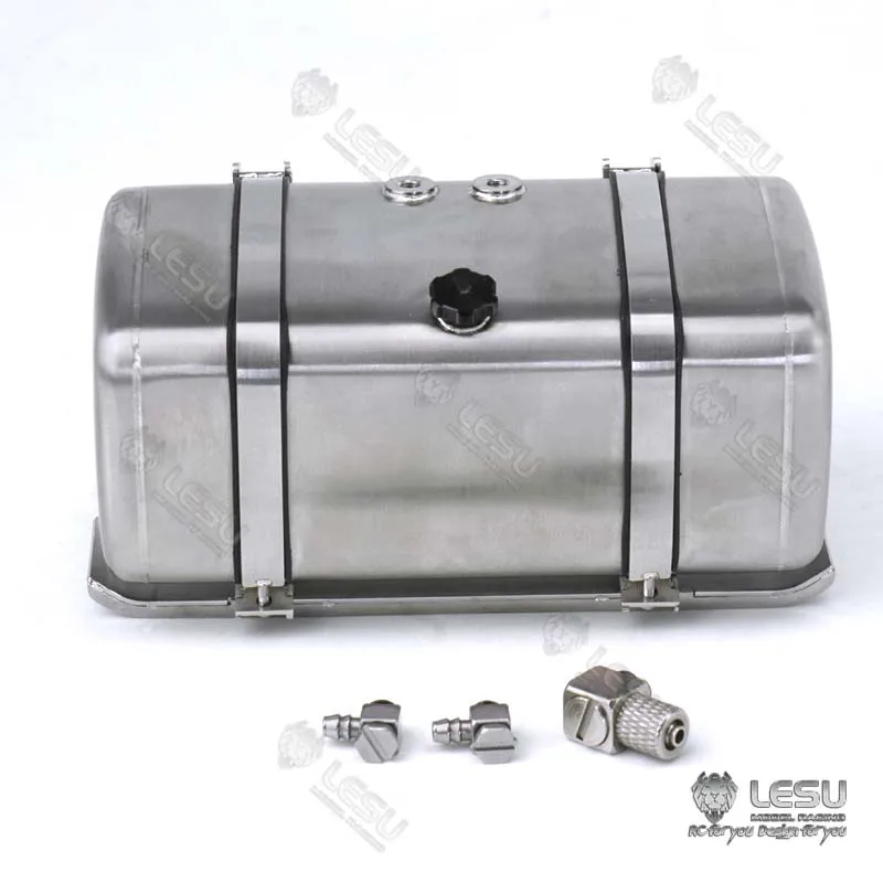 100MM LESU Metal Oil Tank for DIY 1/14 Hydraulic RC Dumper Tamiyaya Tractor Truck Remote Control Toys Th15871-SMT3