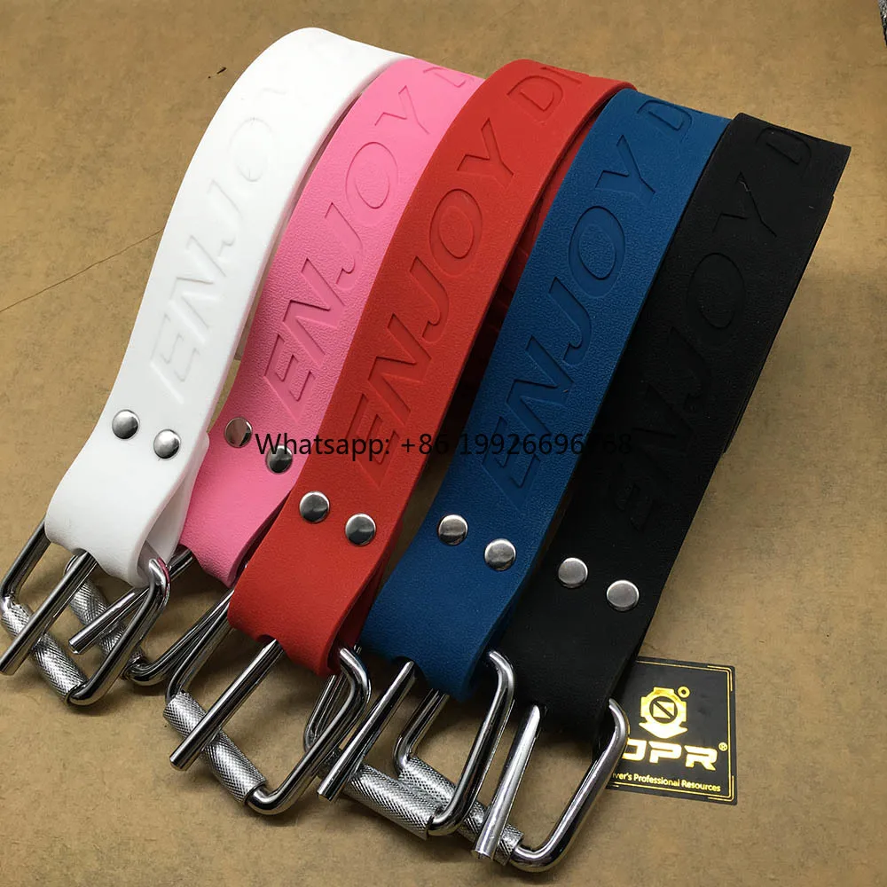 

DPR Brand Silicone Weight Belt with Buckle for Freediving and Spearfishing factory