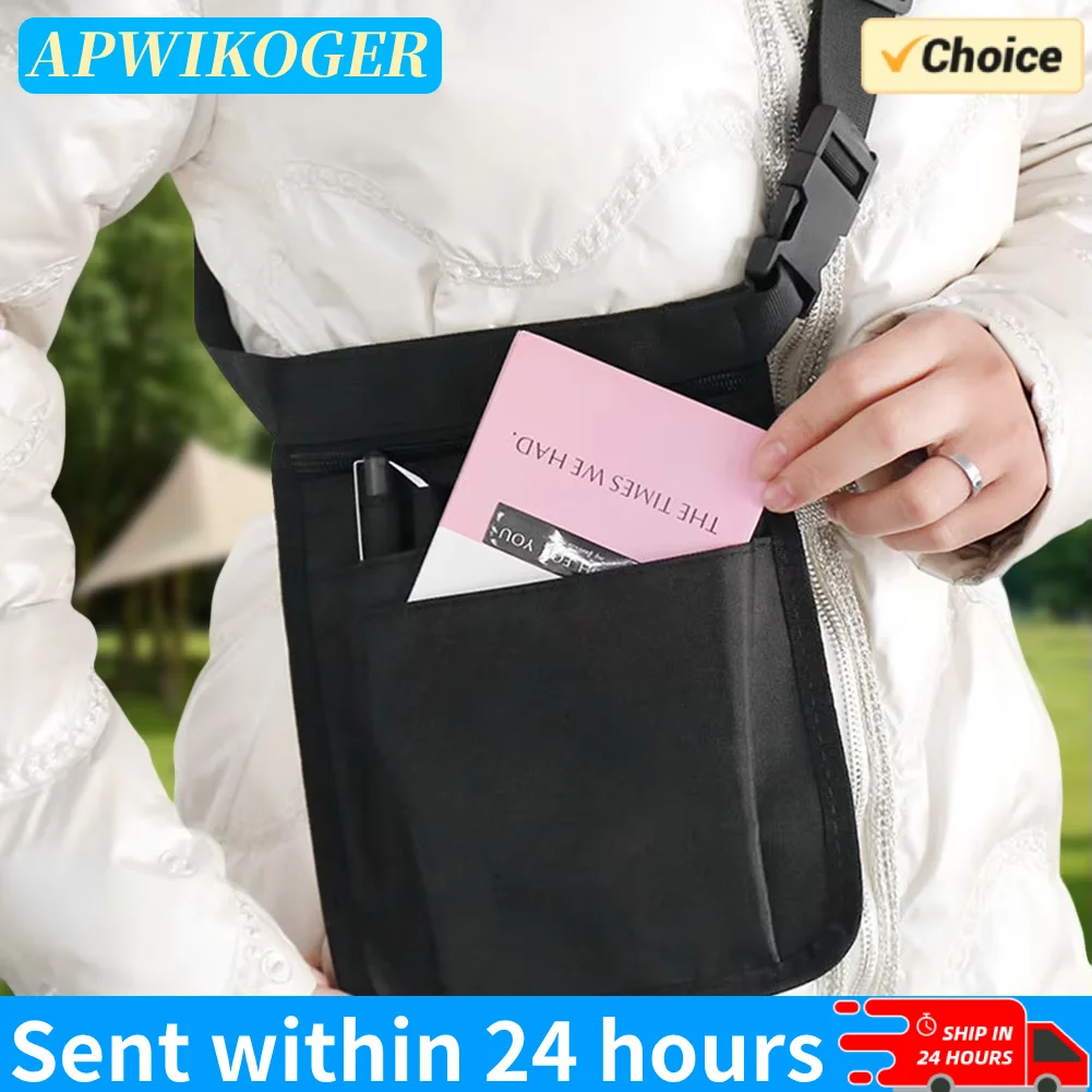 

Серверный фартук, поясная сумка с карманами, поясная сумка для официанта, регулируемый ремень, поясная сумка для денег, сумка для инструментов для ресторанов, садоводства, кормления