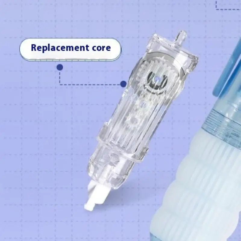 اضغط على نوع شريط تصحيح أساسي قابل للاستبدال، شريط حريري ناعم مستمر، شريط تصحيح أساسي قابل للاستبدال، صنبور تصحيح الطالب