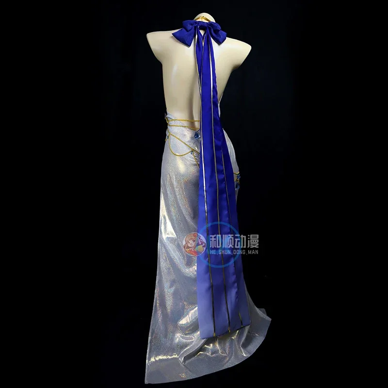 Game NIKKE：The Goddess of Victory Helen Cosplay Costume Sets White Elegant Sexy Dress Party Party Outfit Women Cos