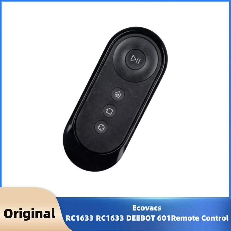 การควบคุมระยะไกลสำหรับ Ecovacs RC1633 RC1633 deebot 601 710 deebot 600 500 711หุ่นยนต์กวาดอะไหล่เครื่องดูดฝุ่น