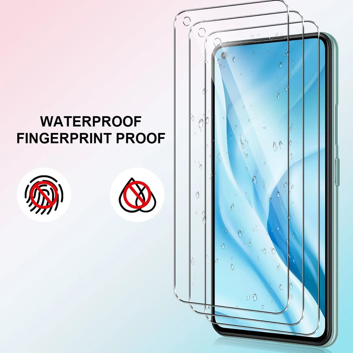 2/4 قطعة من الزجاج المقسى عالي الدقة لهاتف Xiaomi 11 Lite/ 11 Lite 5G NE #3