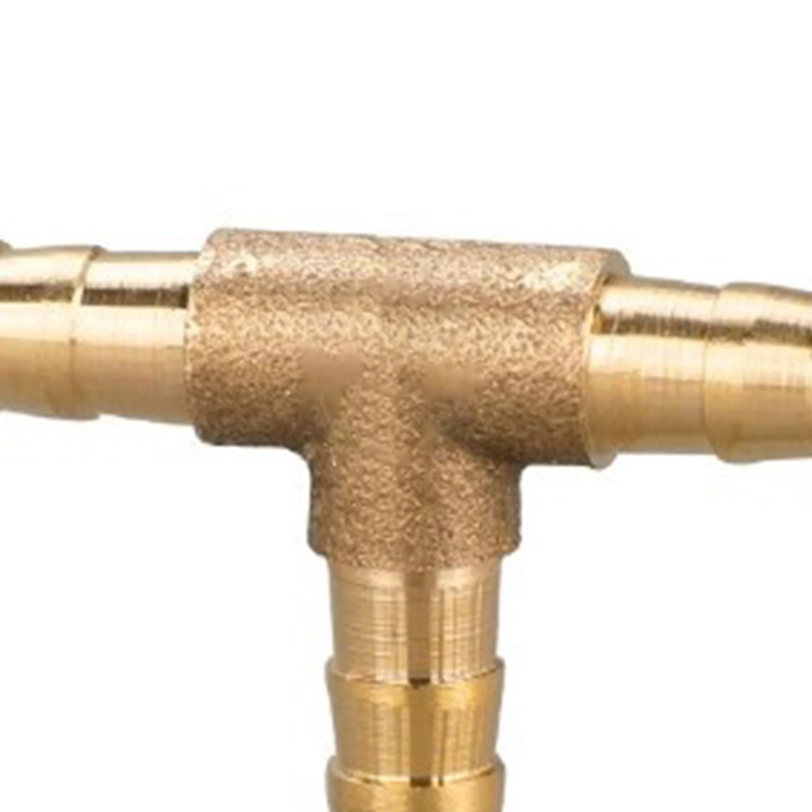 

Brass T-Shape 6mm Brass Tee Barb Fittings T-Shaped 3 Way Barbed Connector for Air Suspension Brake Systems Copper Water Tube