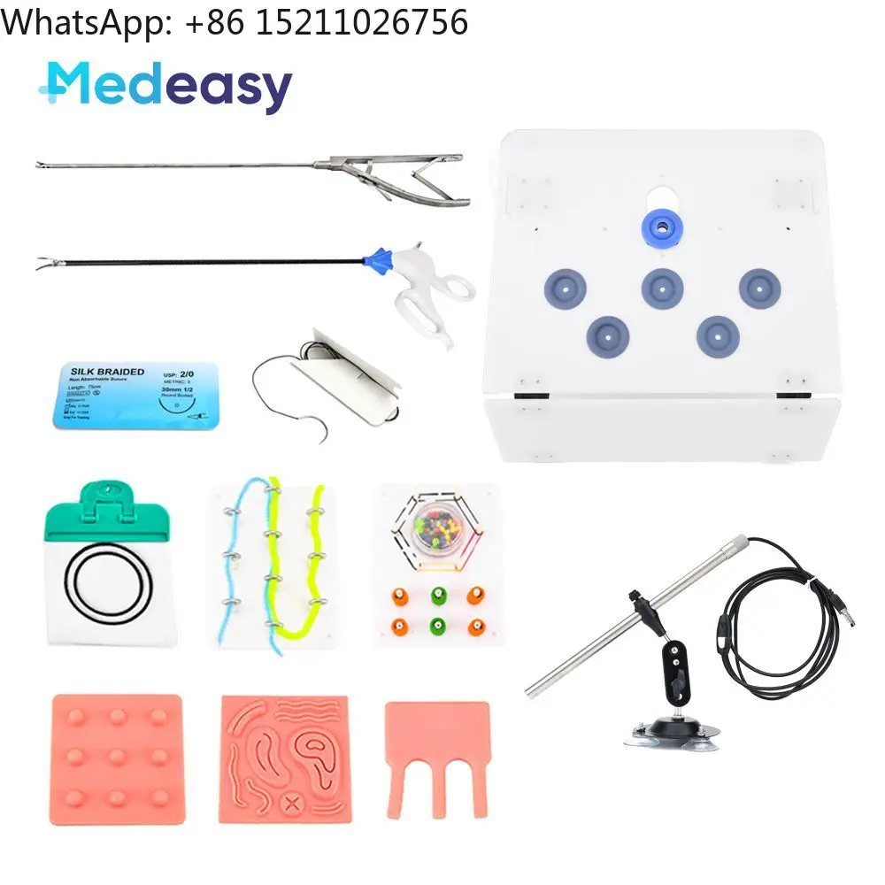 for Laparoscopic Trainer Laparoscopy Simulation Training Device,laparoscopic Training Box Simulator Full Set
