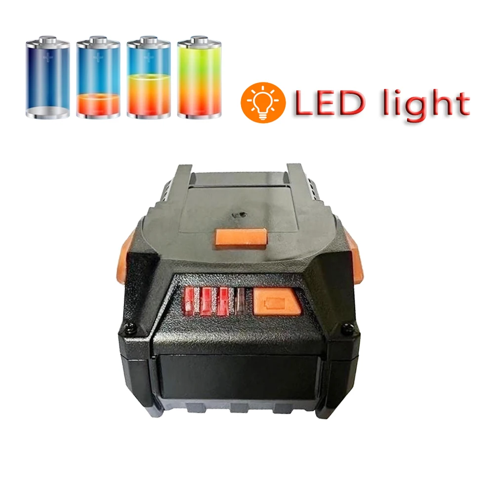 18V 8.0AH Lithium-ion Battery Suitable For AEG RIDGID R840087 R840085 L1815R L1850R L1830R R840083 Series Cordless Power Tools