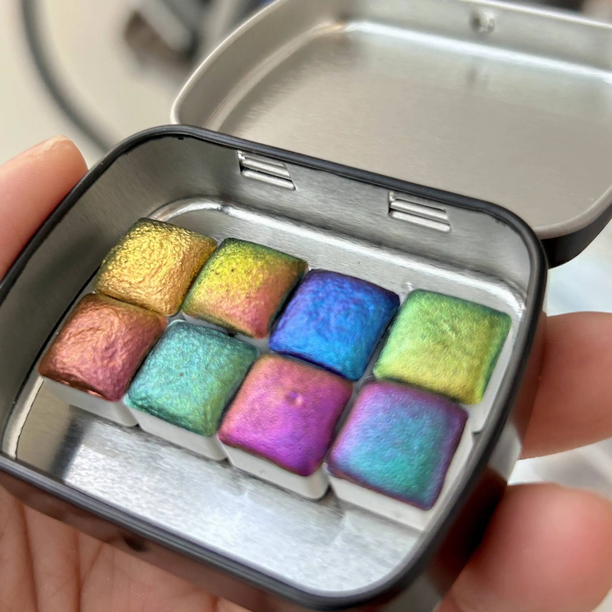 

Серия Lush Life, супер-хамелеон, перламутровая акварельная каллиграфия, живопись, латте, дизайн ногтей, пигмент для рисования