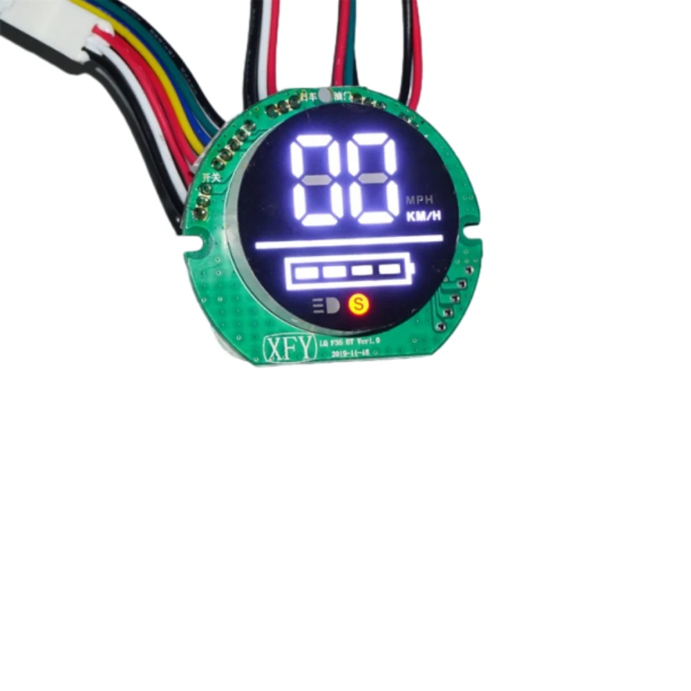 36V 350W 12A Electric Brushless Controller 8.5 Inch Brushless Motor Electric Scooter Controller With Instrument And Brake Set