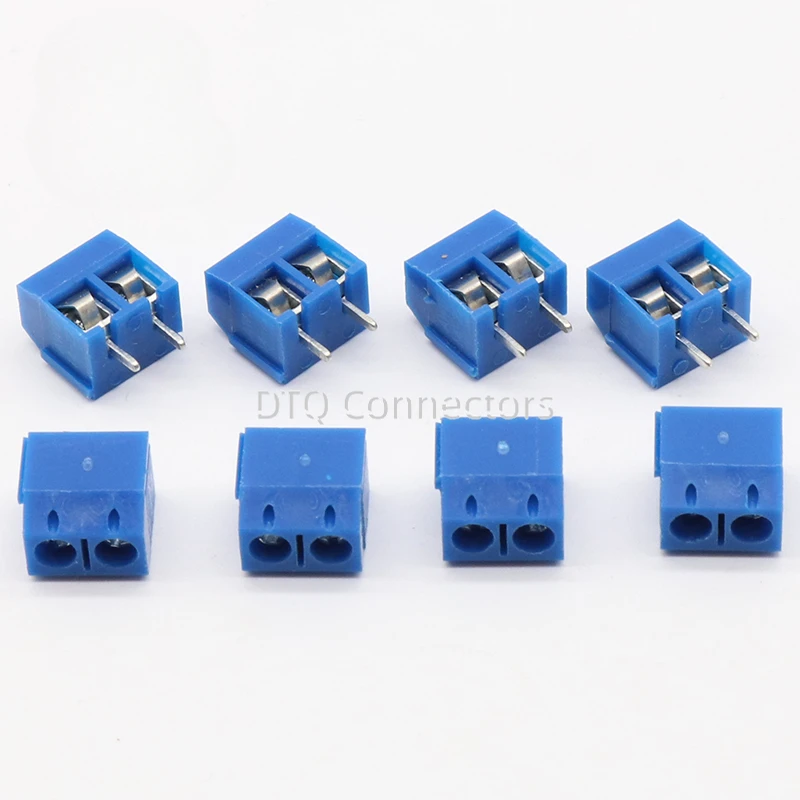 20 PCS KF301-5.0-2P KF301-3P Pitch 5.0mm KF301-2P Straight Pin PCB 2 Pin 3 Pin Screw Terminal Block Connector image 2