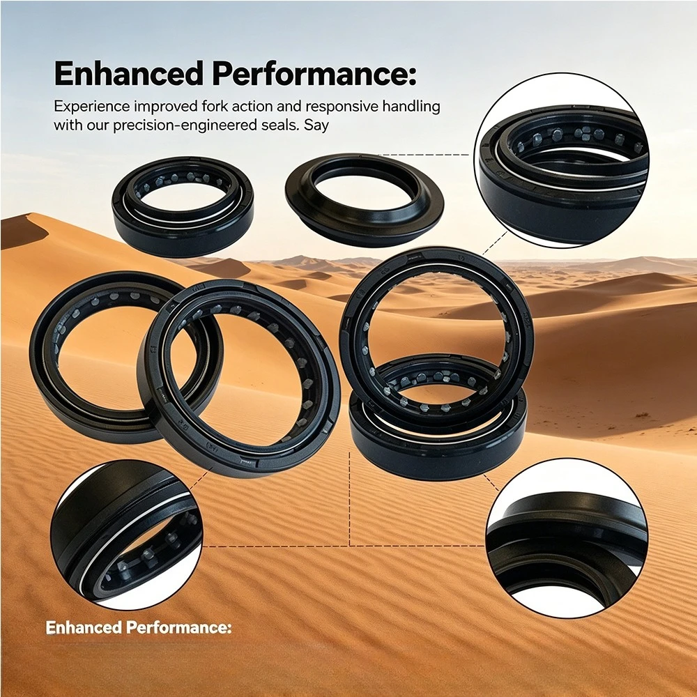 

2/4/8pc 43x55x11 43 55 11 Front Fork Dust Oil Seal For YAMAHA WR250 WR500 YZ125 YZ250 FZR1000 FZS1000 FZ1 VMX1200 1986-2009 2010