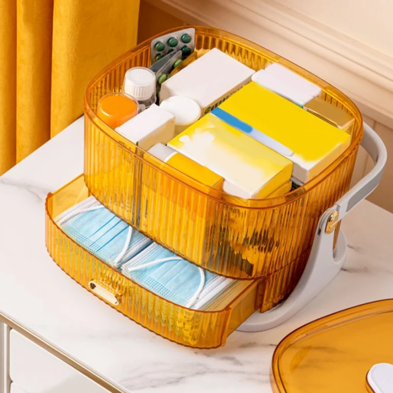 مجموعة أدوات الإسعافات الأولية الذكية المحمولة، صندوق دواء، قناع تخزين الأسرة، حقيبة الطوارئ المنزلية، مجموعات حبوب منع الحمل