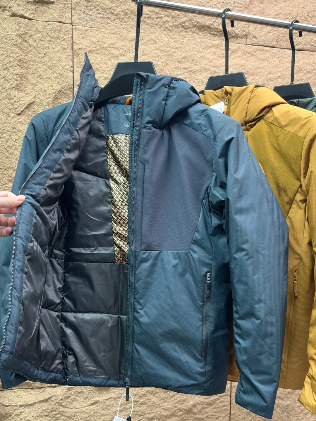 

Мужская утепленная куртка-пуховик Aphene для активного отдыха, легкая, водоотталкивающая, свободного кроя, повседневная, теплая, с длинными рукавами