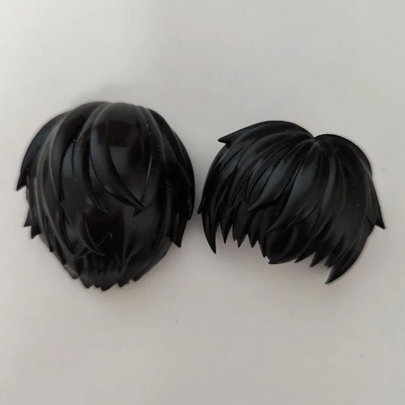 GSC-arcilla de pelo humano OB11, accesorios para muñecas, molde blanco