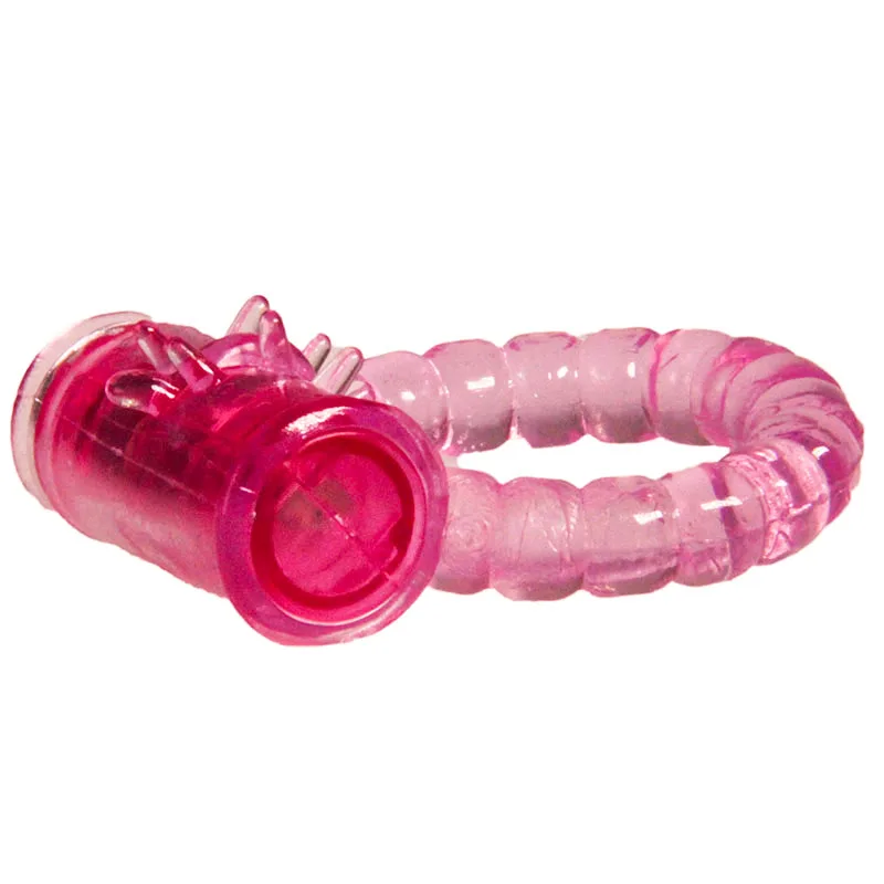 Lasting Cock Ring Vibrator Delay Premature Ejaculation Lock Fine Sex Toys product for Men dildo extender Beads loop Clit Massage