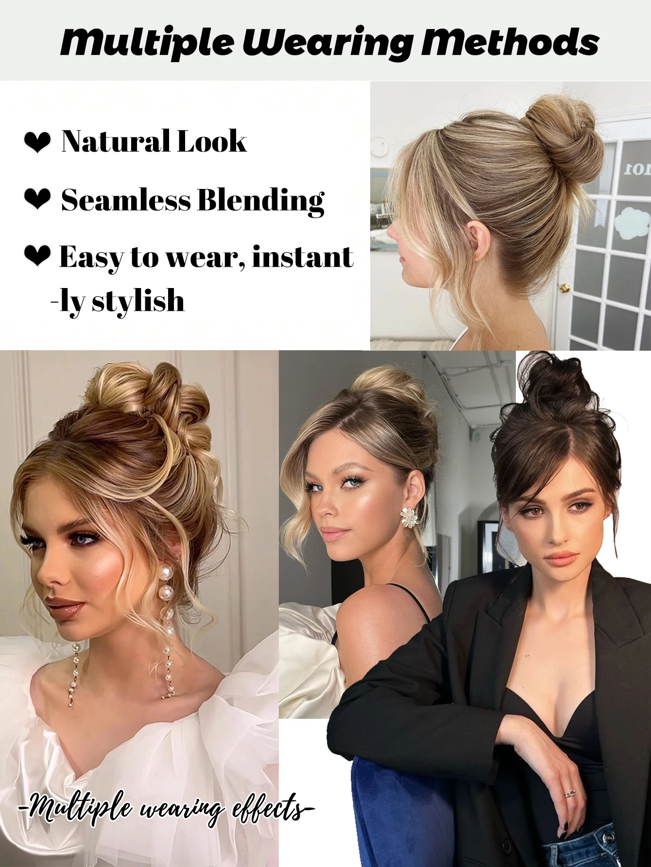 Thumbnail 4 - #33 Clip-In Chignon Hair Buns Comparison Guide