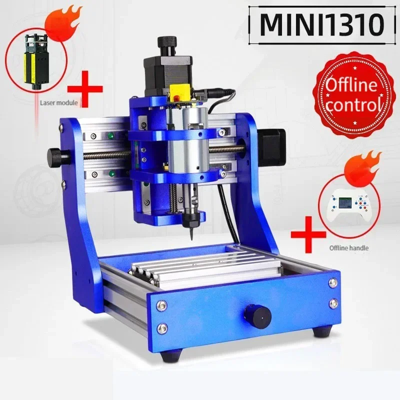 Dual-purpose diy woodworking small full-automatic desktop mini cnc las marking machine