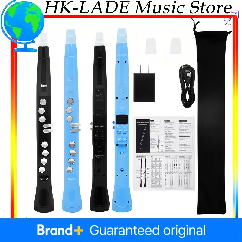 

Перезаряжаемый электронный саксофон IRIN, цифровой духовой инструмент со встроенным динамиком, электрическая паяльная трубка для любителей музыки