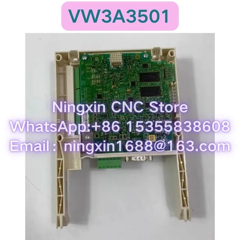 

Second-hand VW3A3501 Inverter communication card Functional test OK Fast delivery
