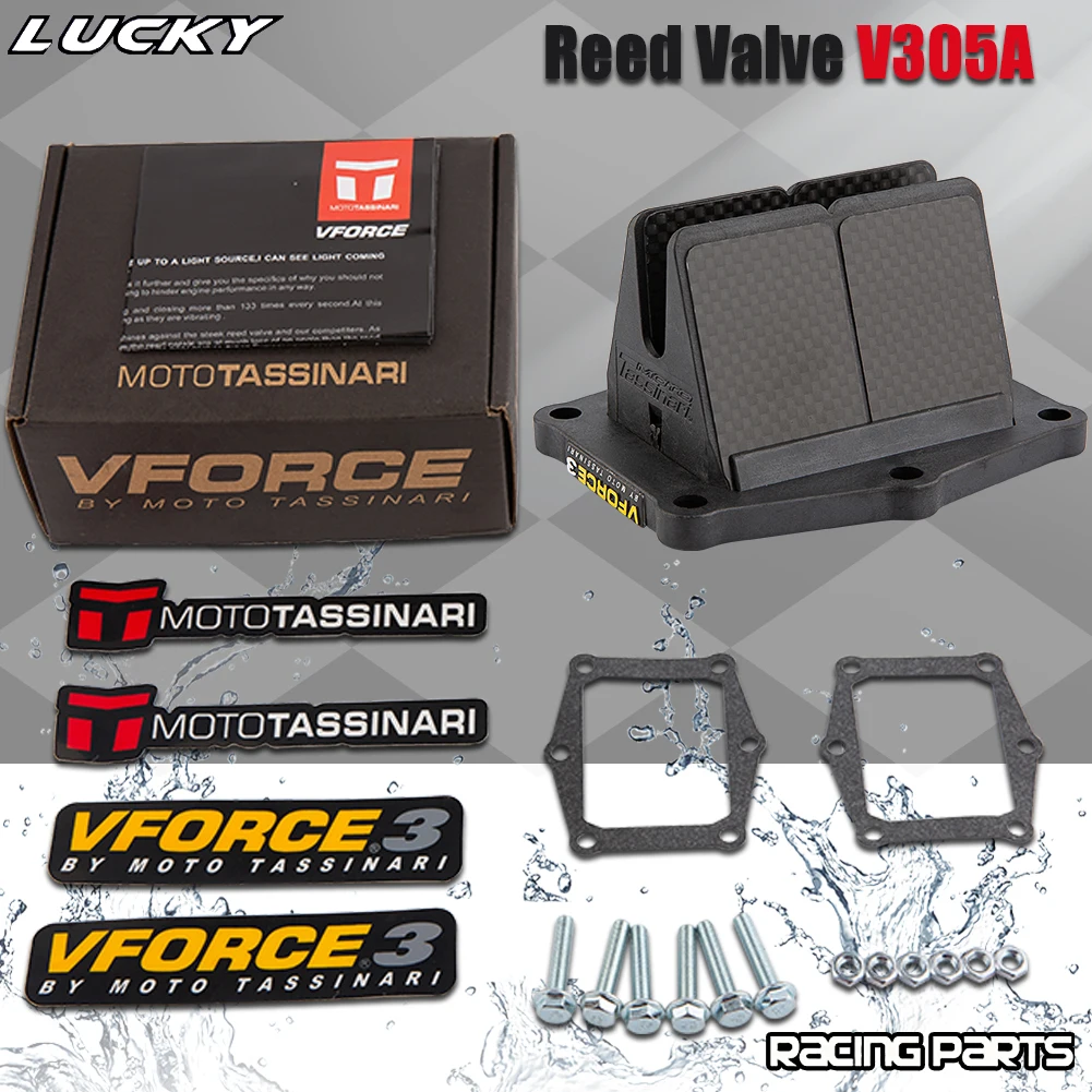 Система герметичных клапанов для мотоцикла V305A, подходит для HONDA CR250R 1986-2001 MX, гоночный мотокросс, Байк-внедорожник