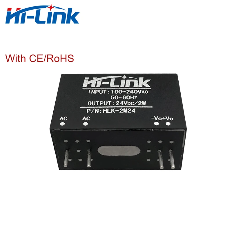 Free Shipping Hilink Factory Mini 10pcs/lot HLK-2M24 2W 24V 83mA AC DC Converter Power Supply Module High Performance Smart Home image 3