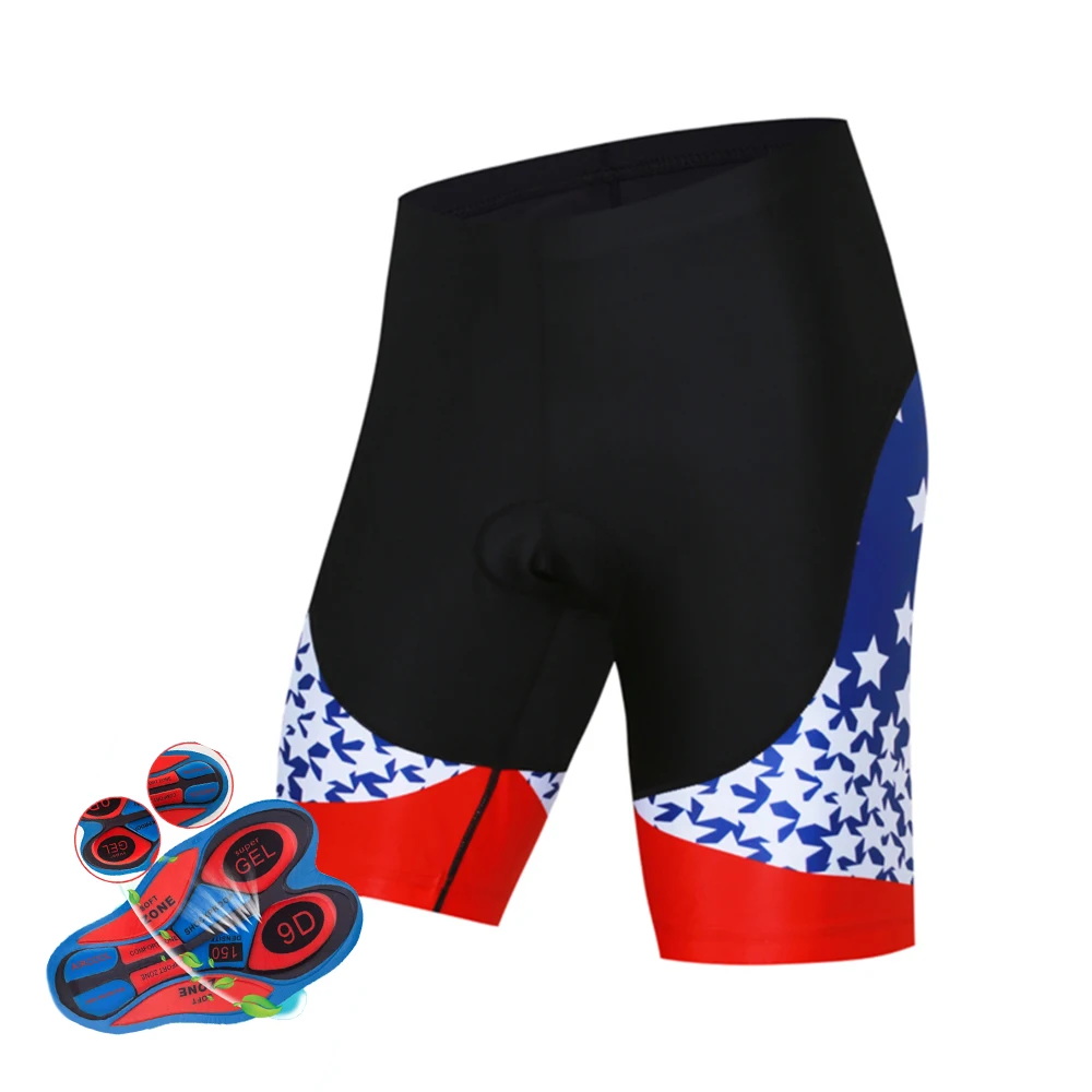 Breathable Cycling Shorts With Gel 9D Padding Bicycle Tights 2023 New Style Mountain Bike Pants Sun Protection MTB Clothing