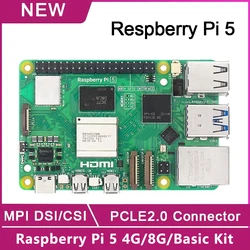 Original Raspberry Pi 5 4GB 8GB RAM Development Board Raspberry Pi 5 Computer Optional Kit