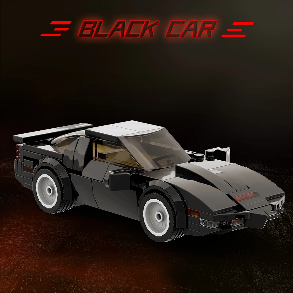 

KITT Knight Rider Building Blocks Moc KARR Car Model DIY Bricks Sets Birthday Toys Kids Gift for Adult Child