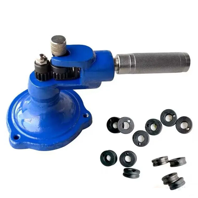 

Expander 13 Knurled Handheld Portable Size Expander Roller Ring Stretcher Solid Steel Stone Set Jewelry Making Easy to Operate