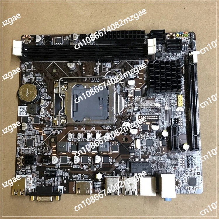 New desktop main board H61 1155 pins DDR3 computer main board dual core/quad core I3 i5 and other CPU super B75