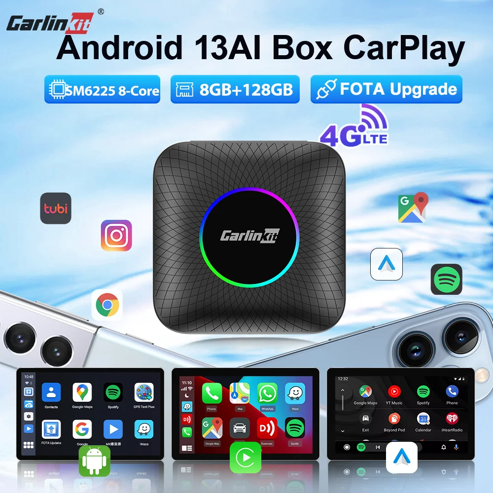 ジ*カ様 CarlinKit Tbox Ambient 8+128GB Amazon.co.jp: CarlinKit Tbox Ambient 8+128GB Android13.0システム