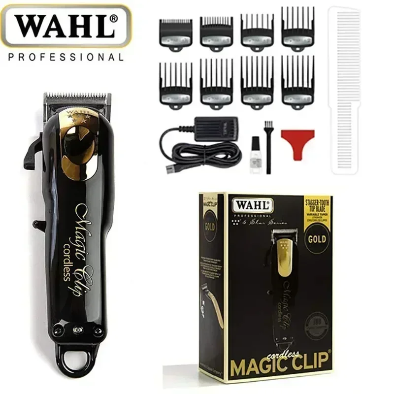 Wahl 5 Star Professional 8148 Magic Clip Legend Senior ماكينة قص الشعر اللاسلكية وتشذيب الشعر ماكينة حلاقة فانيش للحلاقين والمصممين