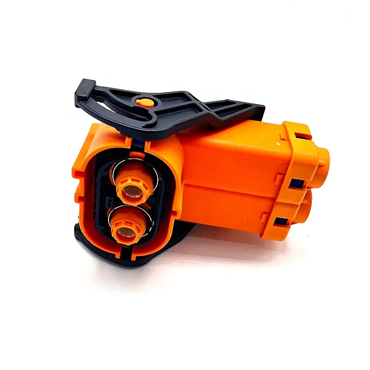 Conector de alto voltaje 3 polos Amp HVIL 2Pos HV Conector Amphenol EV Conector de batería de barra colectora