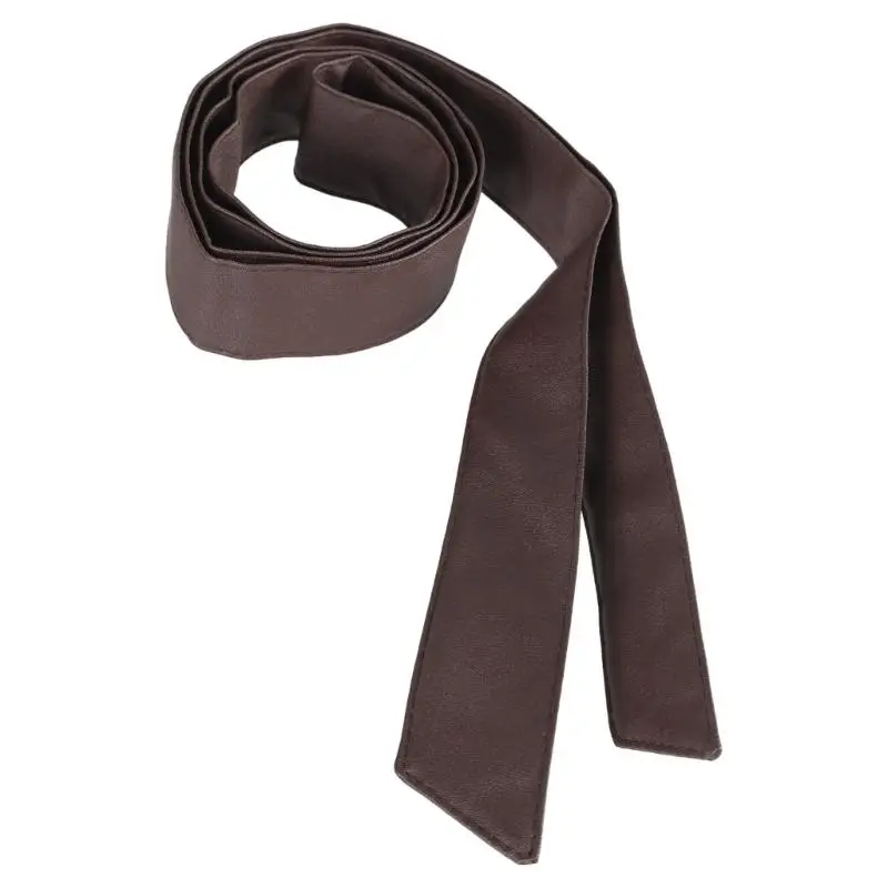 39BD Gürtel für Damen, modisch, lässig, Mantel, Daunenjacke, PU, ​​Taille, Tuniken, Gürtel – Detail 8