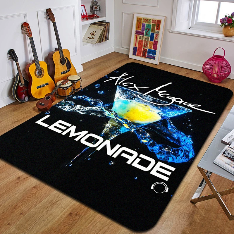 C-Cocktail Printed Carpet Fashion Yoga Mat Non-Slip Carpet Bedroom Decoration Outdoor Carpet Bedroom Birthday Gift