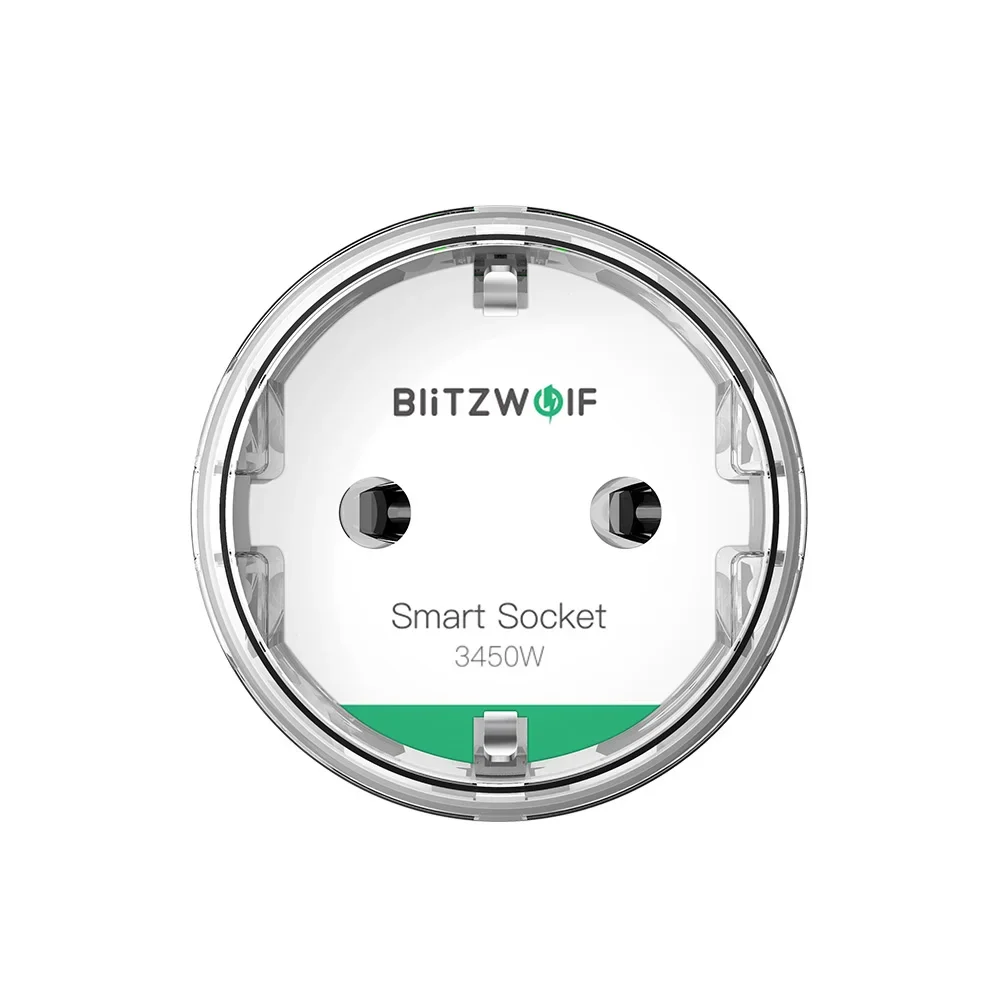 BW-SHP6 Pro 15A 3450W WiFi Smart Plug Prise de courant sans fil Prise de courant permission de l'énergie airies App Télécommande